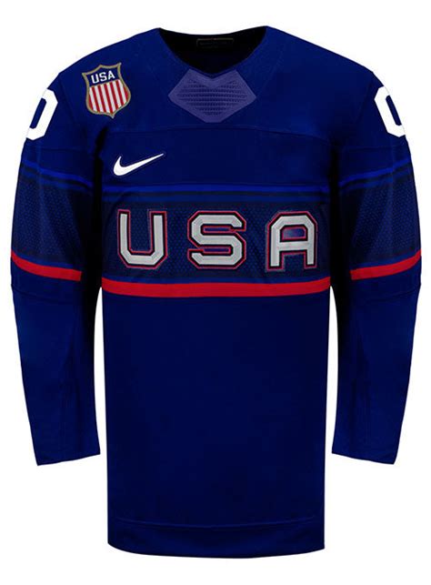 nike men's usa hockey replica navy jersey|usa hockey jerseys official.